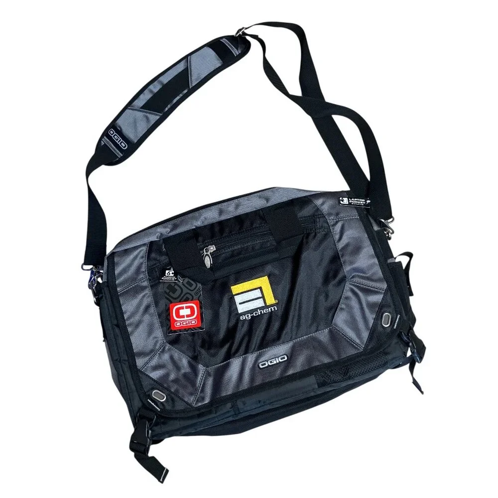 New OGIO Corporate City Corp Messenger Laptop Computer Bag 711207 Petrol Ag-Chem